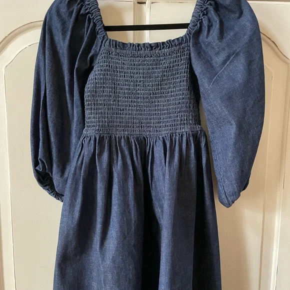 J Crew Chambray Denim Dress - Picture 2 of 4